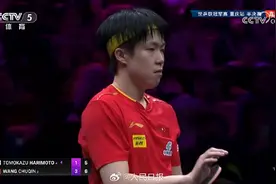 4-1！王楚钦击败张本智和，强势晋级决赛图片