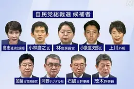 日本自民党总裁选举今日出结果 麻生太郎表态支持高市早苗图片