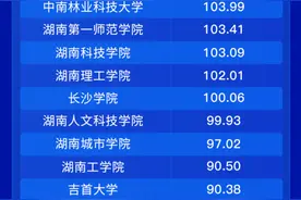 湖南省高等院校科技成果转化指数公布图片