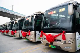 更安全、更绿色、更舒适！天府机场公交专线车辆升级图片