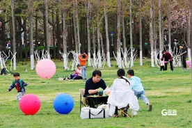 为生活“添彩增色”，青岛这片绿地“共享度”不断提升图片