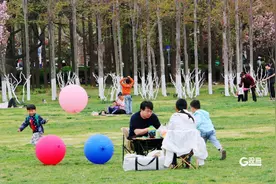 为生活“添彩增色”，青岛这片绿地“共享度”不断提升图片