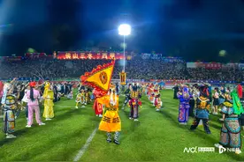 英歌舞魂燃绿茵！佛山“西甲之夜”精彩不止于此图片