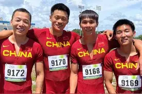 直通巴黎！中国男子接力队获得4X100米接力奥运门票图片