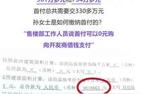 女子月薪4千贷款1400万买房？售楼部：不知道她有精神病，其母称会按时督促她吃药图片