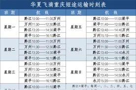 黔江⇌万州、黔江⇌梁平、黔江⇌永川，2月25日正式复航！单程票低至99元图片