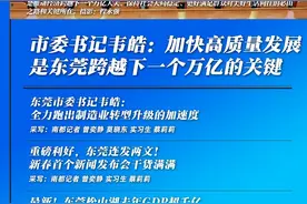 东莞市委书记最新表态！这场会议释放出重要信号｜东莞一周图片