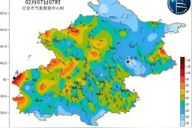北京现13级极大风，今天全天气温冰点以下！地铁部分区段限速运行图片