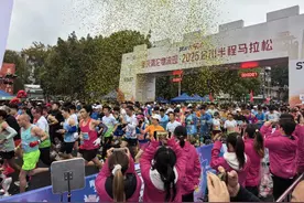 万名跑者激情竞逐，2025合川半程马拉松开跑！图片