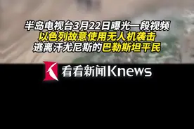 视频曝光! 以军无人机故意追杀巴勒斯坦平民图片