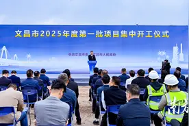 总投资51.5亿元，海南文昌2025年度第一批项目集中开工图片