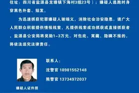 盐源县发生一起重大刑事案件，警方最高悬赏3万缉捕嫌疑人图片