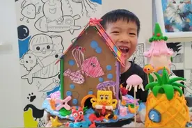 垃圾分类入童心，废旧材料变身梦想“小院”图片