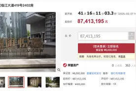 起拍价超8700万元，韩后创始人王国安再度拍卖其广州豪宅图片