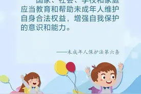 如何保护孩子？9张图带你了解未成年人保护法→图片