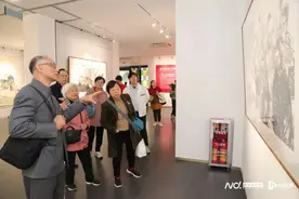 纪念黎明诞辰96周年国画展开幕，60件套国画作品亮相图片