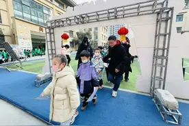 未央区大白杨小学举行幼小无纸笔测试图片