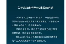 赛力斯汽车发布声明：回应武汉问界M9事故图片