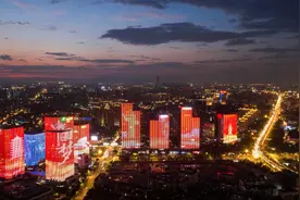点亮杭州运河CBD 闪耀亚运新夜景图片