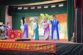 漳州首发非遗交流演出团抵达金门，时隔五年重启闽台歌仔戏交流新篇章图片
