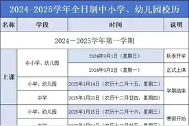 刚刚！寒假、春季开学时间定了！图片