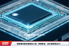 港股腾讯概念股集体上涨：阿里影业、阅文集团涨近4%视频封面
