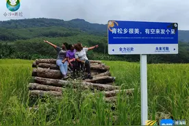 国际友人在白沙深度体验雨林风光和黎族文化魅力图片