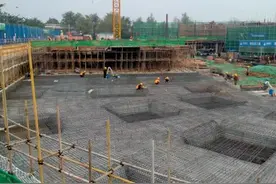 成都成华：北湖文化艺术综合体如火如荼建设中图片