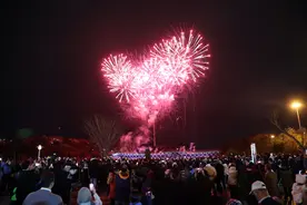 一周看天下丨伊朗：焰火迎新年图片