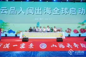 “闽滇一家亲·山海共奔赴”：云品入闽出海全球启动仪式在厦门举行图片
