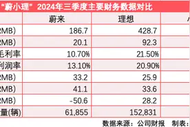 “蔚小理”错位竞争：理想加大AI投入 小鹏切入增程寻增量、蔚来三品牌“保毛利”图片
