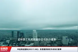 中远海运国际(00517.HK)：张雪雁获委任为非执行董事视频封面