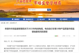 【广西】贵港市市场监管局通报2023年成品油产品质量市级监督抽查情况图片