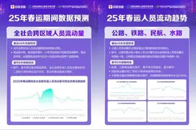 2025春运趋势：广东春节人口“增肥”领先全国，长三角跨城跨省串门忙图片