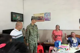 拥军优属，连州三水瑶族乡慰问送暖退役老兵图片