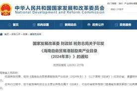 增加33条！海南自贸港鼓励类产业目录2024年本印发图片