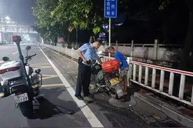 江门江海公安10分钟帮群众找回丢失摩托车图片