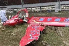 合肥一试飞体验项目发生坠机，疑似带飞教练身亡  涉事飞行基地5年前曾现类似事故图片