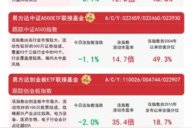 市场震荡回调，关注易方达中证A500ETF联接基金(A/C/Y:022459/022460/02 2930)等产品配置价值图片