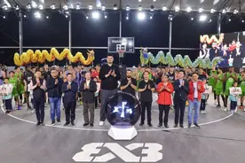 2023年国际篮联三人篮球大师赛（上海崇明站）今天开赛图片