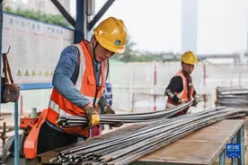 海口：海南中心项目建设正酣图片