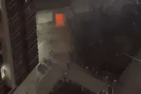 多次传爆炸声！深圳一小区突发火灾图片