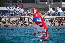 奥运不仅在巴黎！770公里外的马赛，中国香港健儿逐浪争先图片