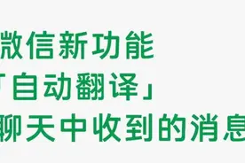 最新版本微信增加“自动翻译”与“批量操作”功能图片