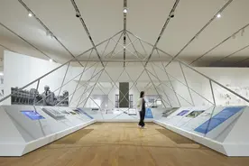香港M＋博物馆举办贝聿铭回顾展图片