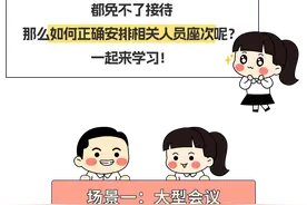体制内必看！你一定要知道的相关人员座次安排图片