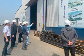 中交一航局一公司港航安装公司与重钢机械开展对标交流图片