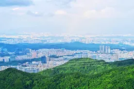 山海连城丨山环龙华，水润绿城图片