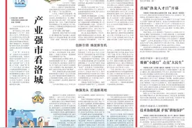 河南日报重点关注！产业强市看洛城图片