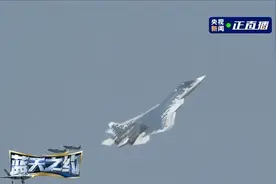 老爷子飞行员驾苏-57炫技落叶飘 看帅气瞬间图片